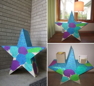 Uses Star Art Sculpture